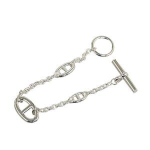 HERMES Silver Charm Bracelet